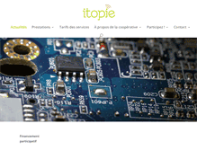 Tablet Screenshot of itopie.ch
